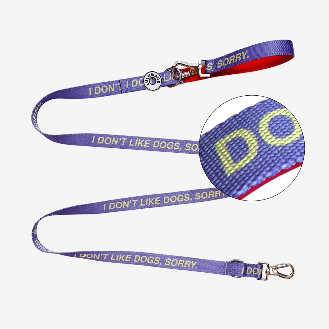 ‘I don’t like dogs, sorry’ © Hands-Free Dog Lead