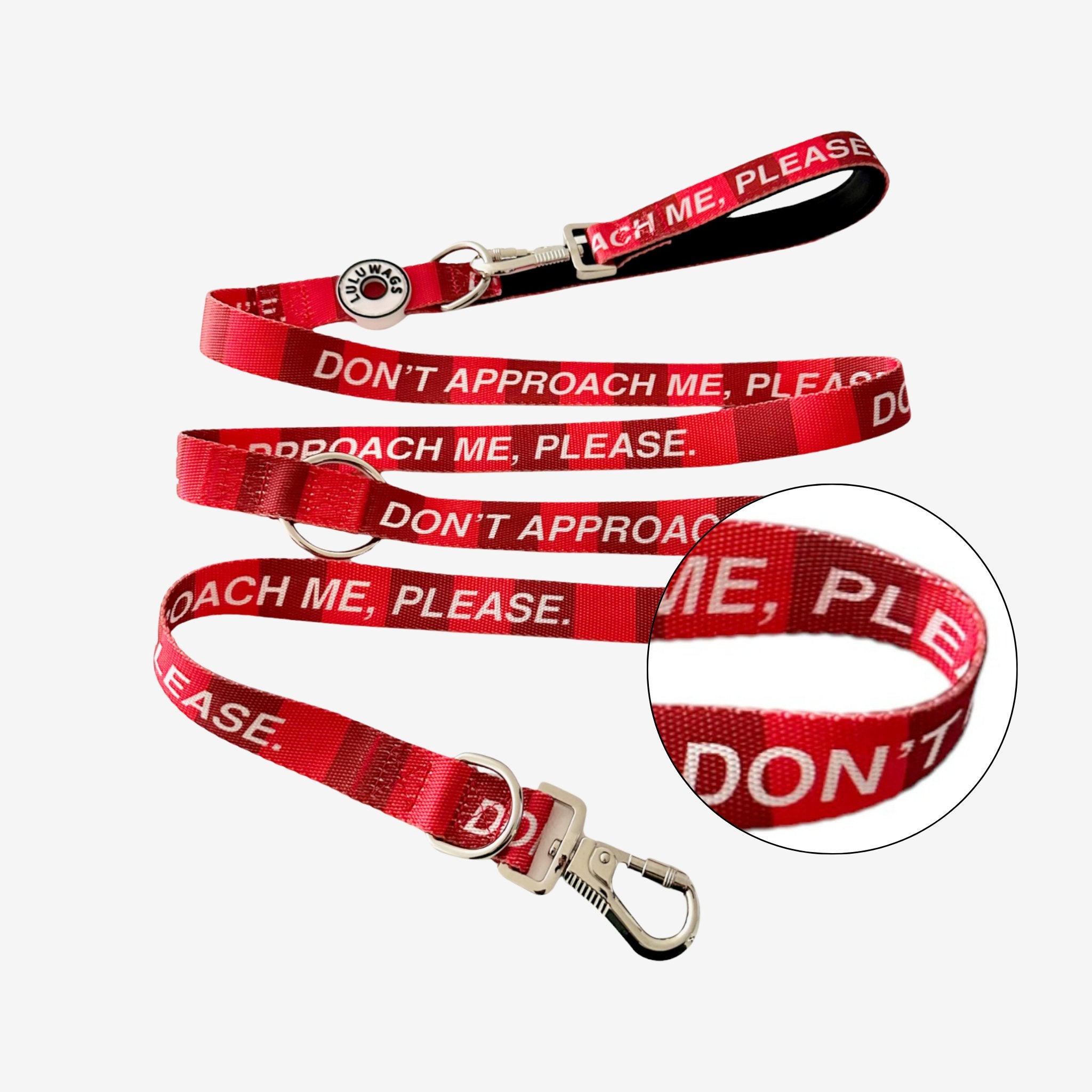 'Don't approach me, please' Dog Walking Set