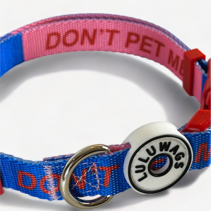 'Don't pet me' © Dog Collar